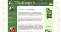 Desktop Screenshot of hooked-on-flies.com